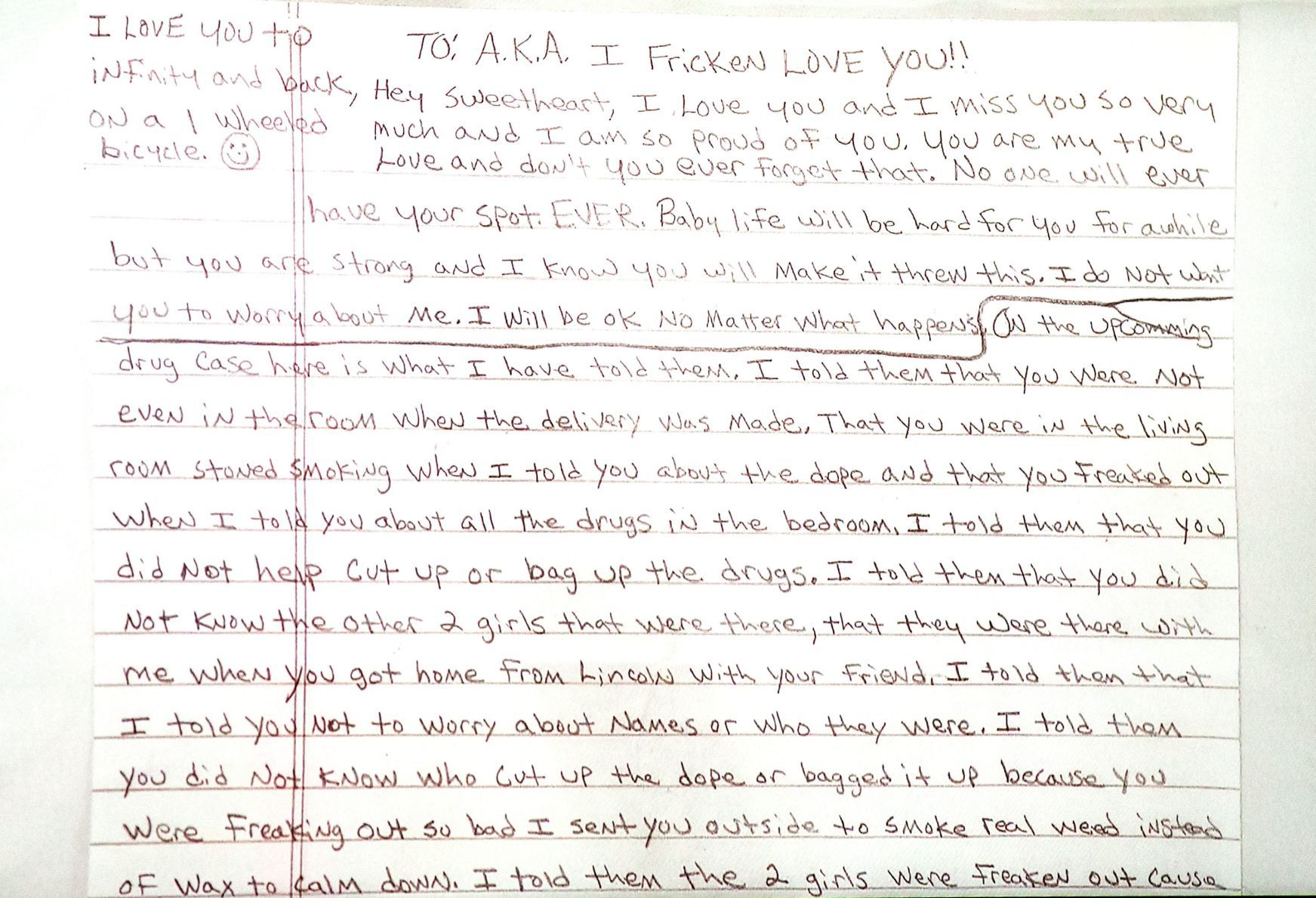 Trail letter 1